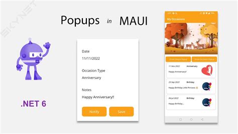 To reproduce the issue please follow the below steps. . Maui community toolkit popup